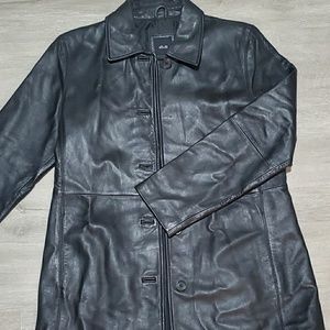 JLC Women's Leather Coat